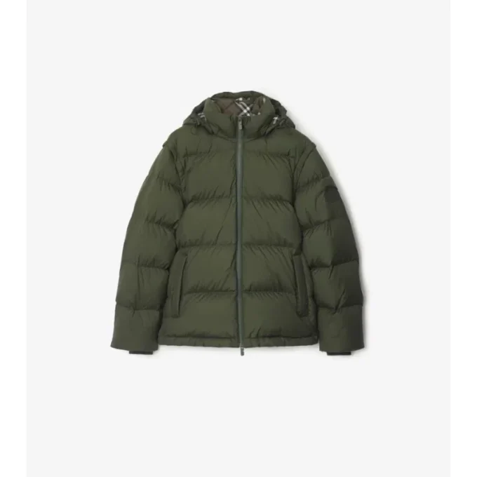 Abnehmbare Steppjacke mit Ärmeln