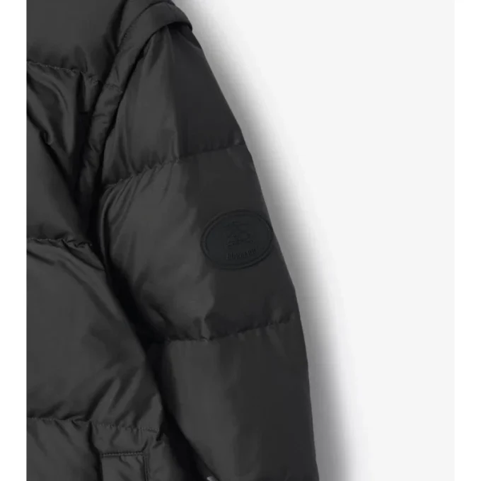 Abnehmbare Steppjacke mit Ärmeln