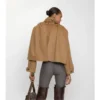 Abnehmbarer Schal Kaschmirjacke