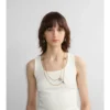 Anhänger-Halskette mit doppelter Kette 