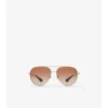 Aviator-Sonnenbrille mit Metallrahmen