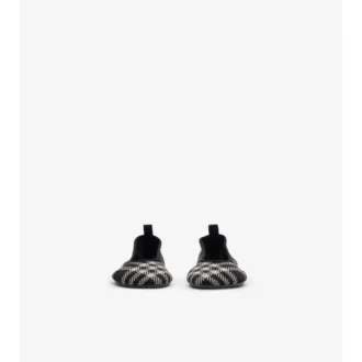 Baby-Ballerinas mit Karomuster