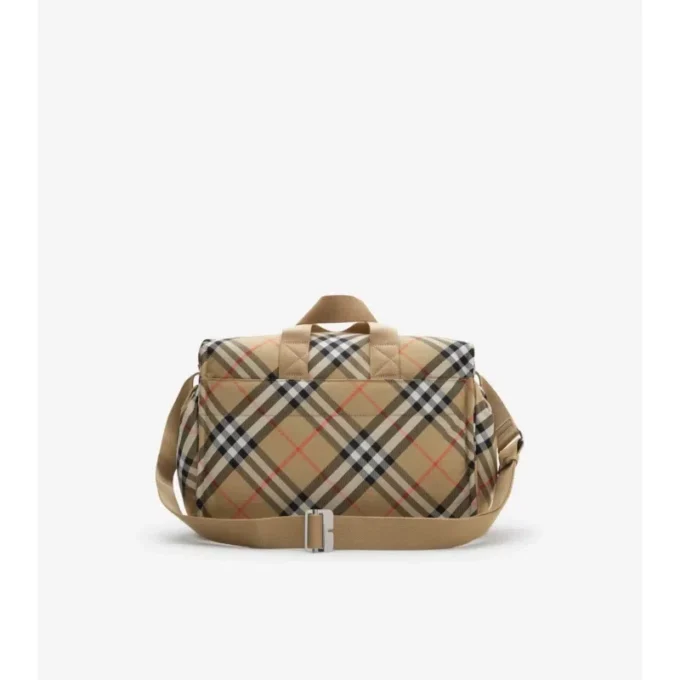 Baby-Wickeltasche mit Karomuster