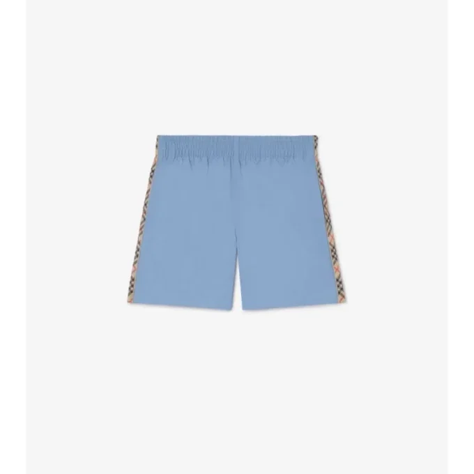 Badehose mit Karomuster