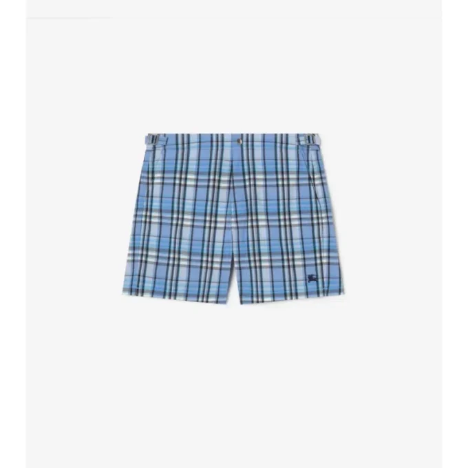 Badehose mit Karomuster