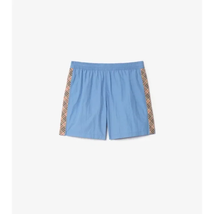 Badehose mit Karomuster