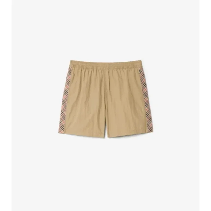 Badehose mit Karomuster