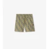 Badehose mit Karomuster