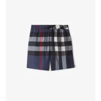 Badehose mit Karomuster