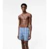 Badehose mit Karomuster