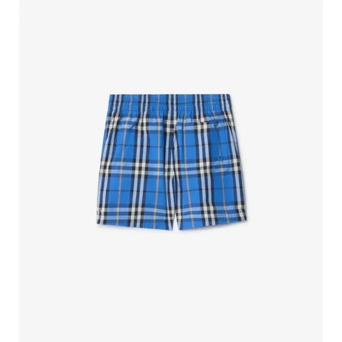 Badehose mit Karomuster