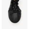 Ballerinas aus kariertem Leder in Beige 