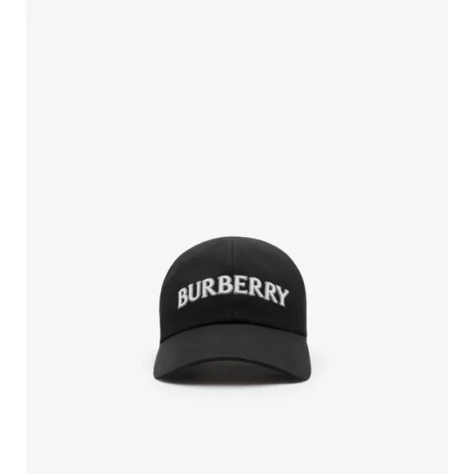 Baseballkappe aus Gabardine mit Logo