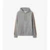 Baumwoll-Hoodie mit Karomuster