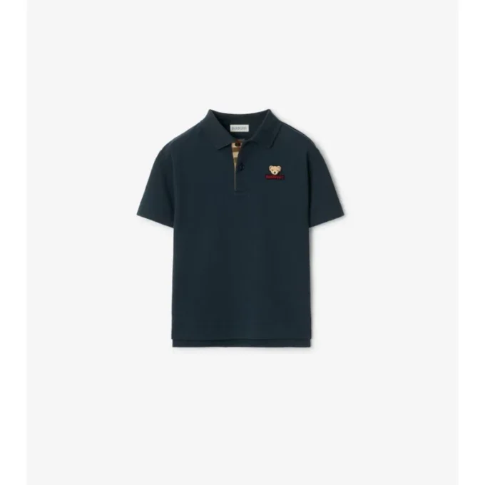 Baumwoll-Poloshirt