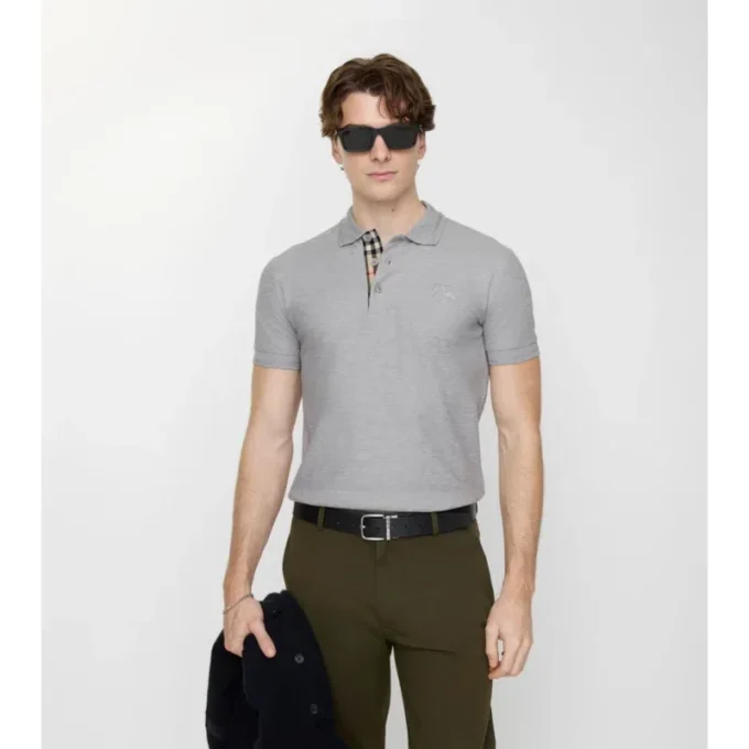 Baumwoll-Poloshirt