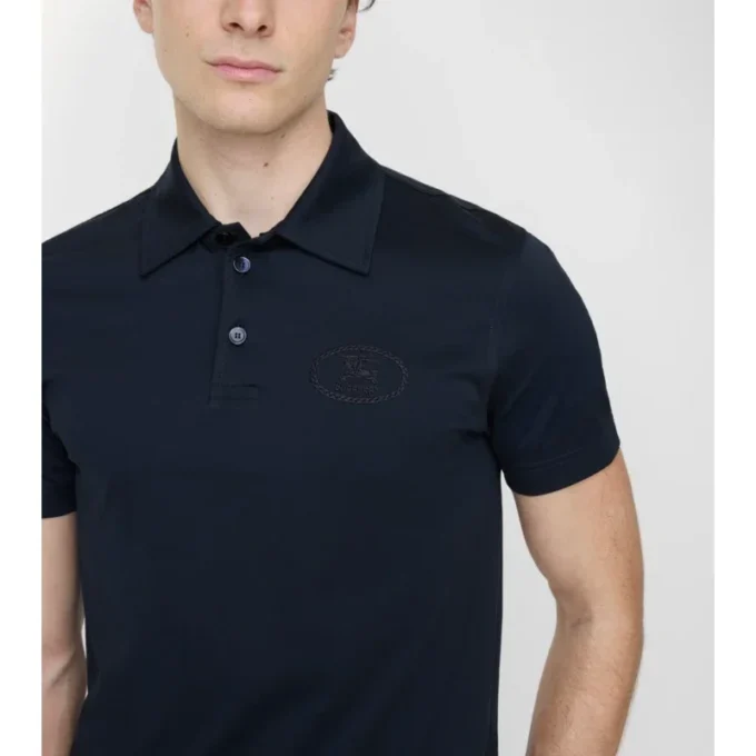 Baumwoll-Poloshirt
