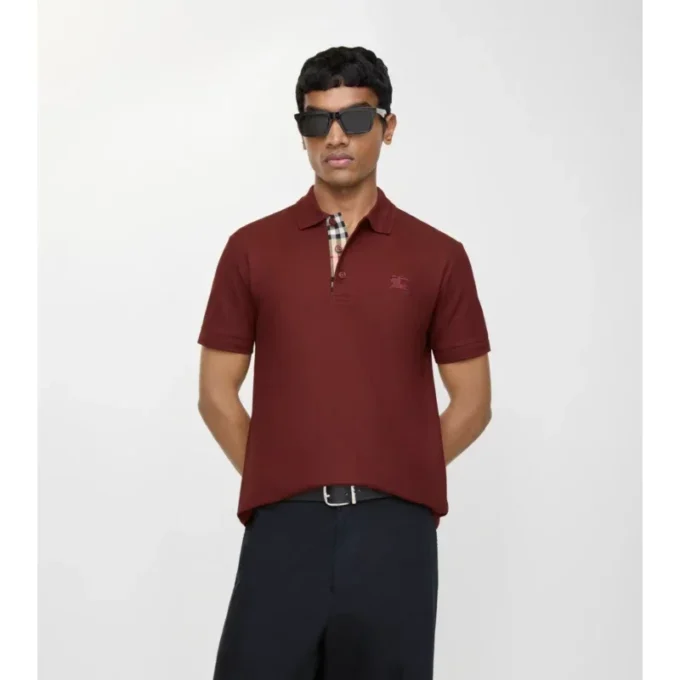 Baumwoll-Poloshirt