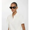 Baumwoll-Poloshirt