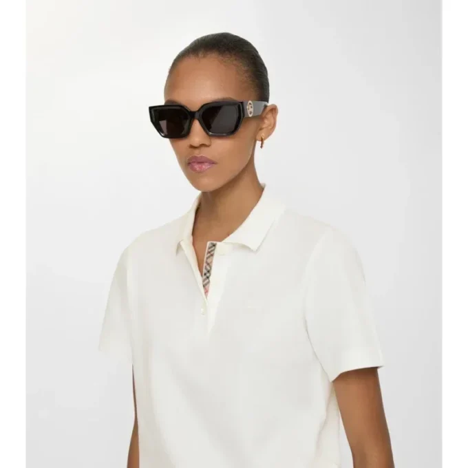 Baumwoll-Poloshirt