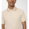 Baumwoll-Poloshirt mit Karobordüre