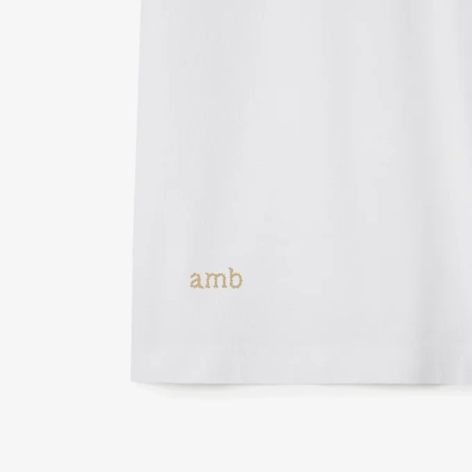 Baumwoll-Poloshirt mit Karomuster am Kragen