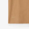 Baumwoll-Poloshirt mit Karomuster am Kragen