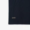 Baumwoll-Poloshirt mit Karomuster am Kragen