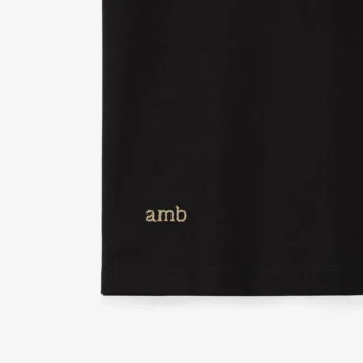 Baumwoll-Poloshirt mit Karomuster am Kragen