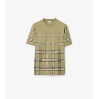 Baumwoll-T-Shirt mit Farbverlauf