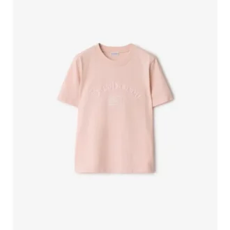 Baumwoll-T-Shirt mit Gothic-Logo