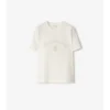 Baumwoll-T-Shirt mit Gothic-Logo