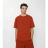 Baumwoll-T-Shirt mit Gothic-Logo