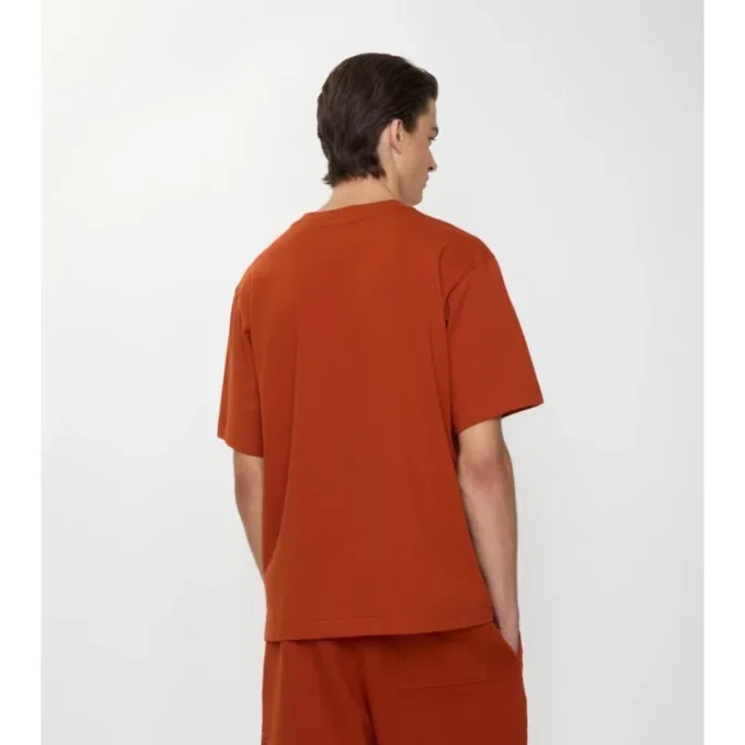 Baumwoll-T-Shirt mit Gothic-Logo