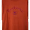 Baumwoll-T-Shirt mit Gothic-Logo