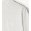 Baumwoll-T-Shirt mit Karobordüre