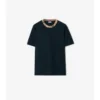 Baumwoll-T-Shirt mit Karomuster
