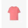 Baumwoll-T-Shirt mit Karomuster