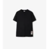 Baumwoll-T-Shirt mit Karomuster