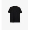 Baumwoll-T-Shirt mit Karomuster