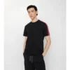 Baumwoll-T-Shirt mit Karomuster