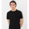 Baumwoll-T-Shirt mit Karomuster