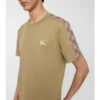 Baumwoll-T-Shirt mit Karomuster