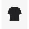 Baumwoll-T-Shirt mit Karomuster