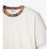 Baumwoll-T-Shirt mit Karomuster