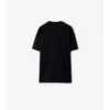 Baumwoll-T-Shirt mit Karomuster und aufgesetzter Tasche