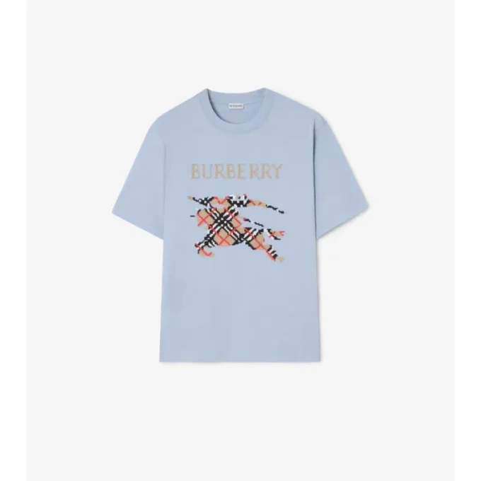 Baumwoll-T-Shirt mit Kreuzstich-Motiv der EKD