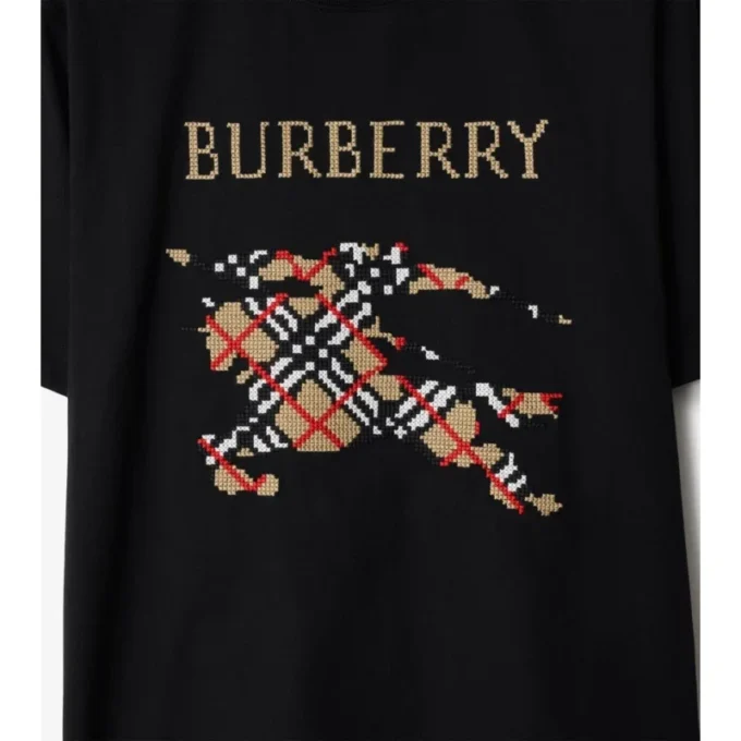 Baumwoll-T-Shirt mit Kreuzstich-Motiv der EKD