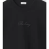 Baumwoll-T-Shirt mit kursivem Logo im Karomuster