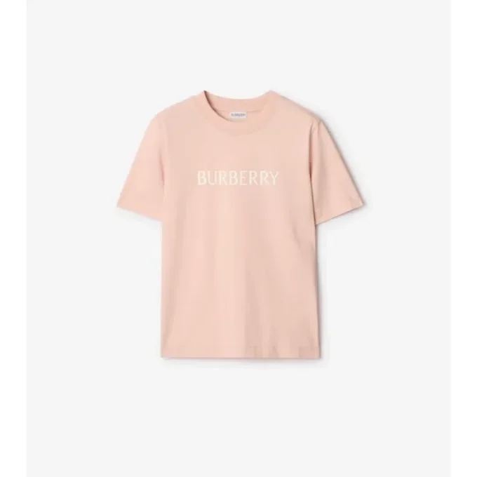 Baumwoll-T-Shirt mit Logo